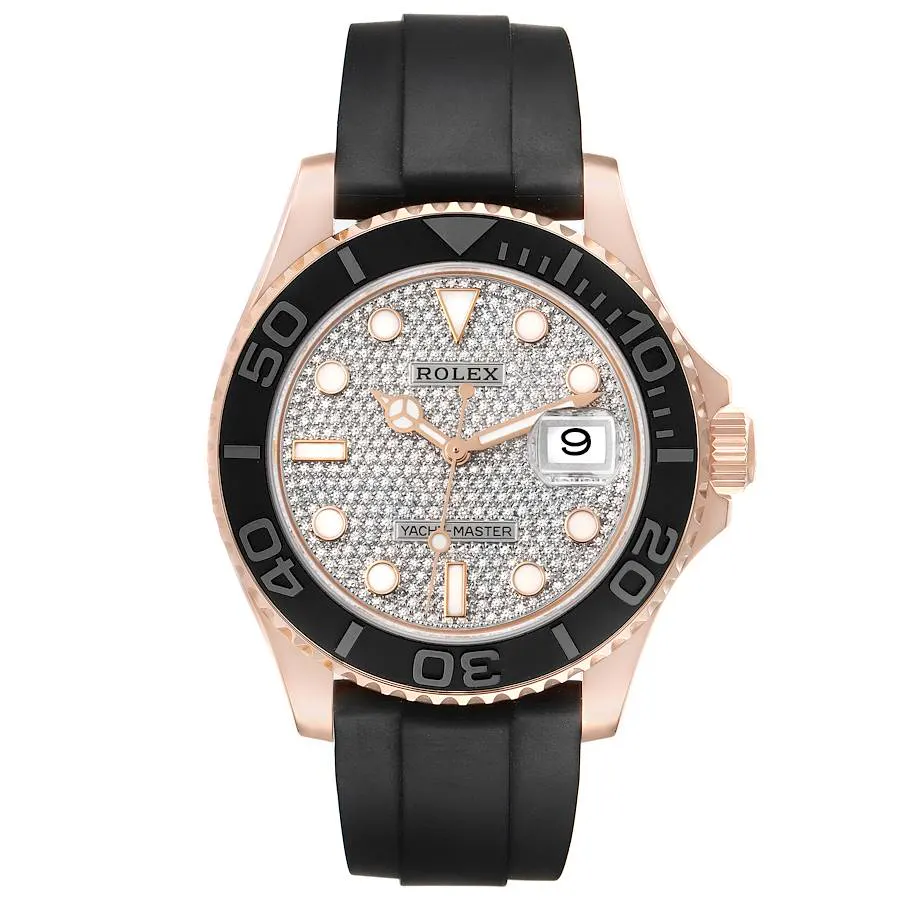 Rose Gold Diamonds Dial